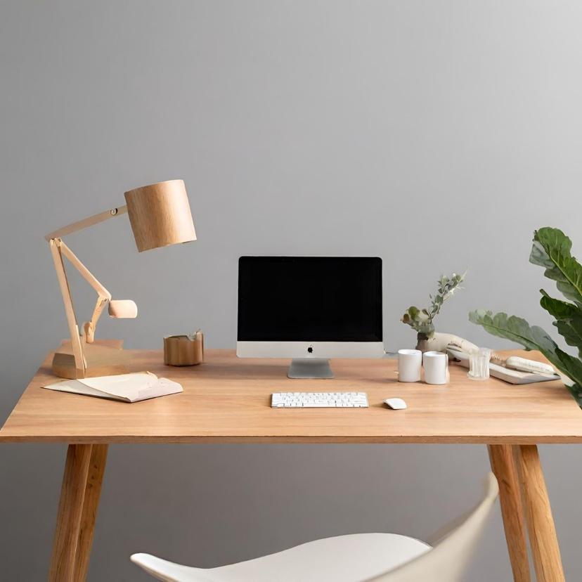 Modern Minimalist Workstation Setup