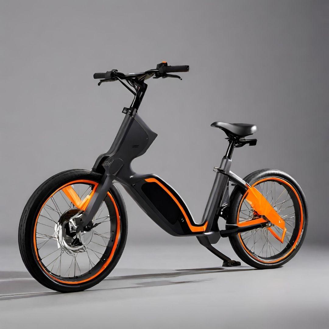 Sleek Futuristic Electric Bicycle