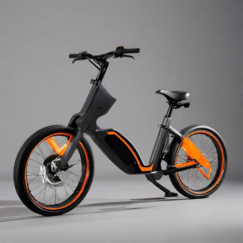 Sleek Futuristic Electric Bicycle