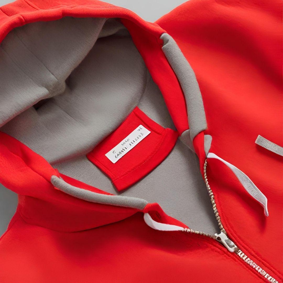 Classic Red Pullover Hoodie