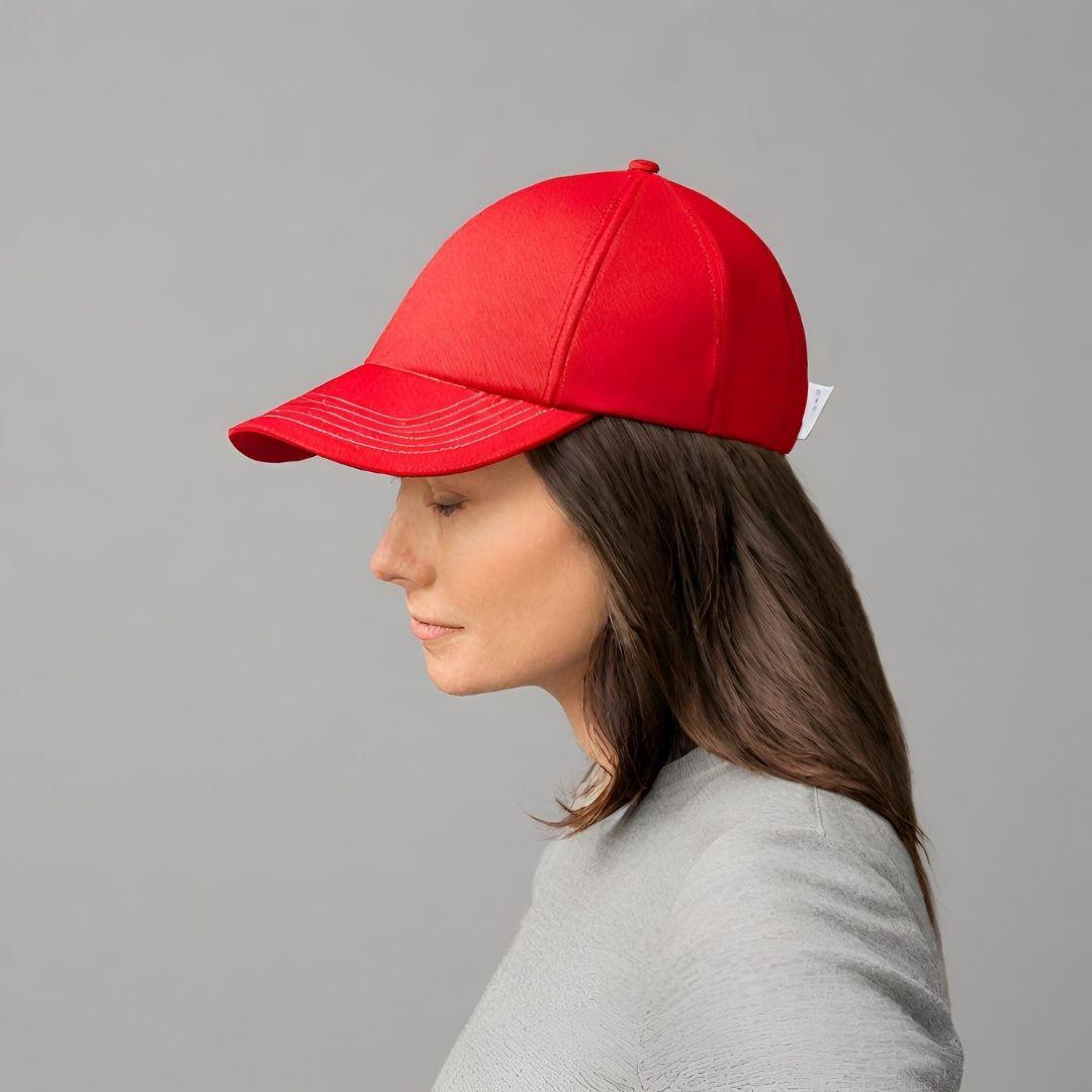 Classic Red Baseball Cap