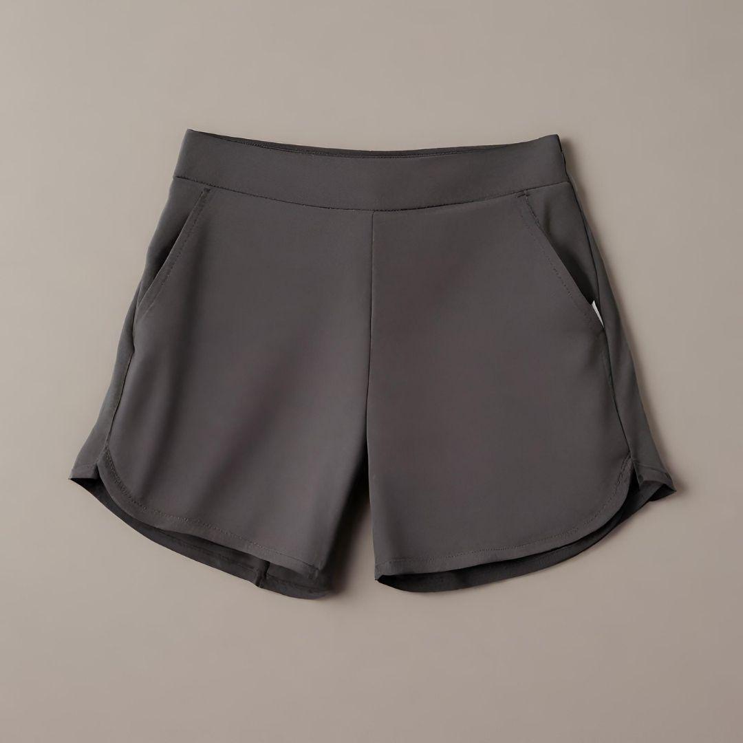 Classic High-Waisted Athletic Shorts