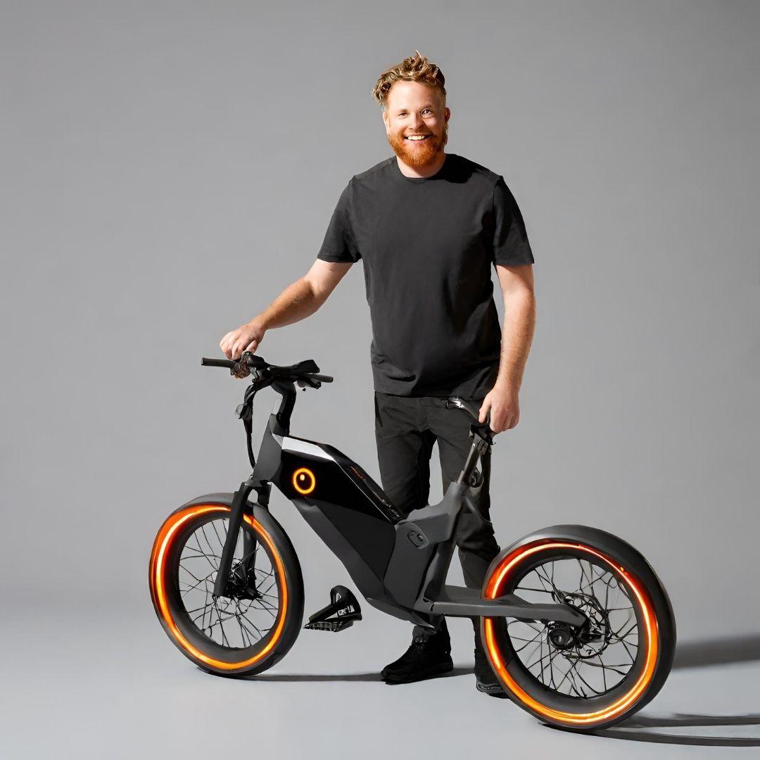 Sleek Futuristic Electric Bicycle