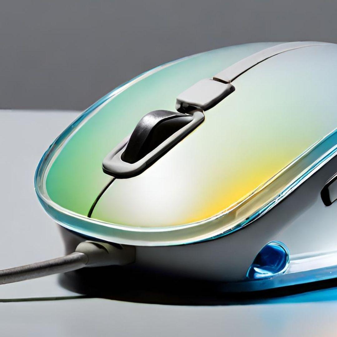 Sleek Wireless Computer Mouse