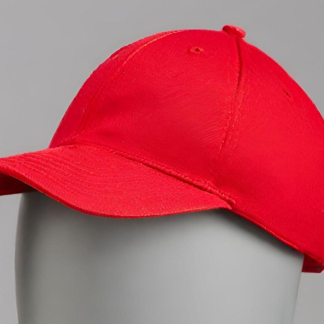 Classic Red Baseball Cap