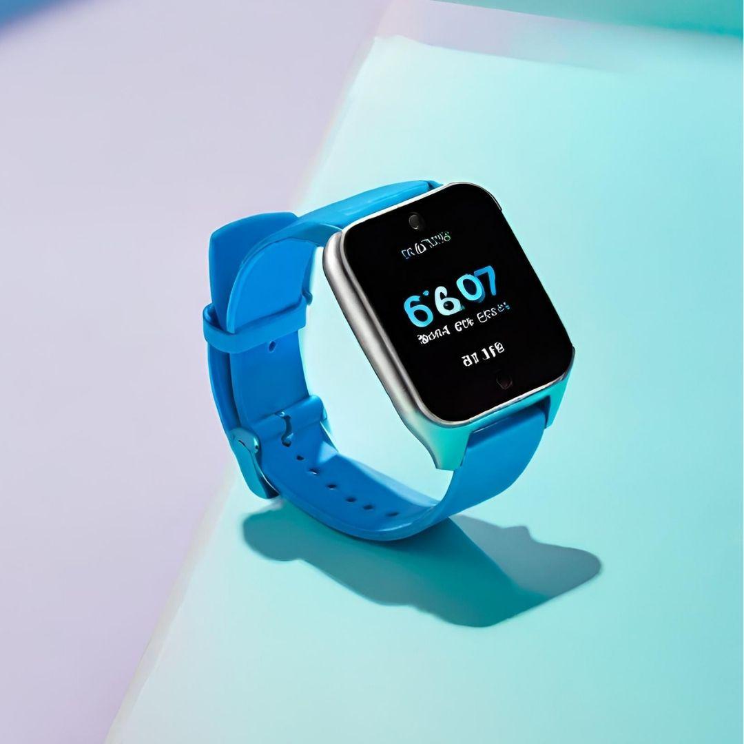 Sleek Smartwatch with Vibrant Display